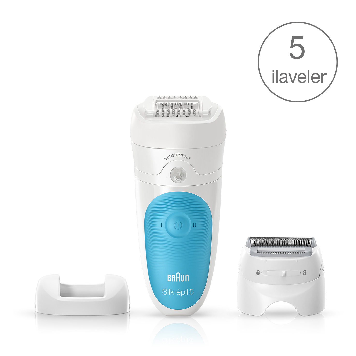 Silképil 5 5/890 SensoSmart™ Epilatör Braun