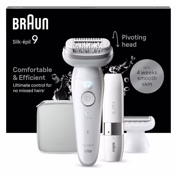 Braun Silk-epil 9 ambalajı Braun Silk-epil 9 ambalajı
