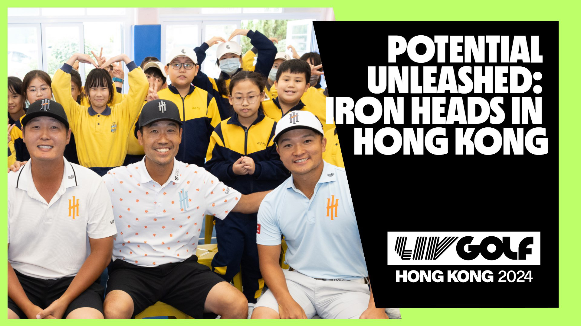 POTENTIAL UNLEAHED: IRON HEADS VISIT STUDENTS IN HONG KONG