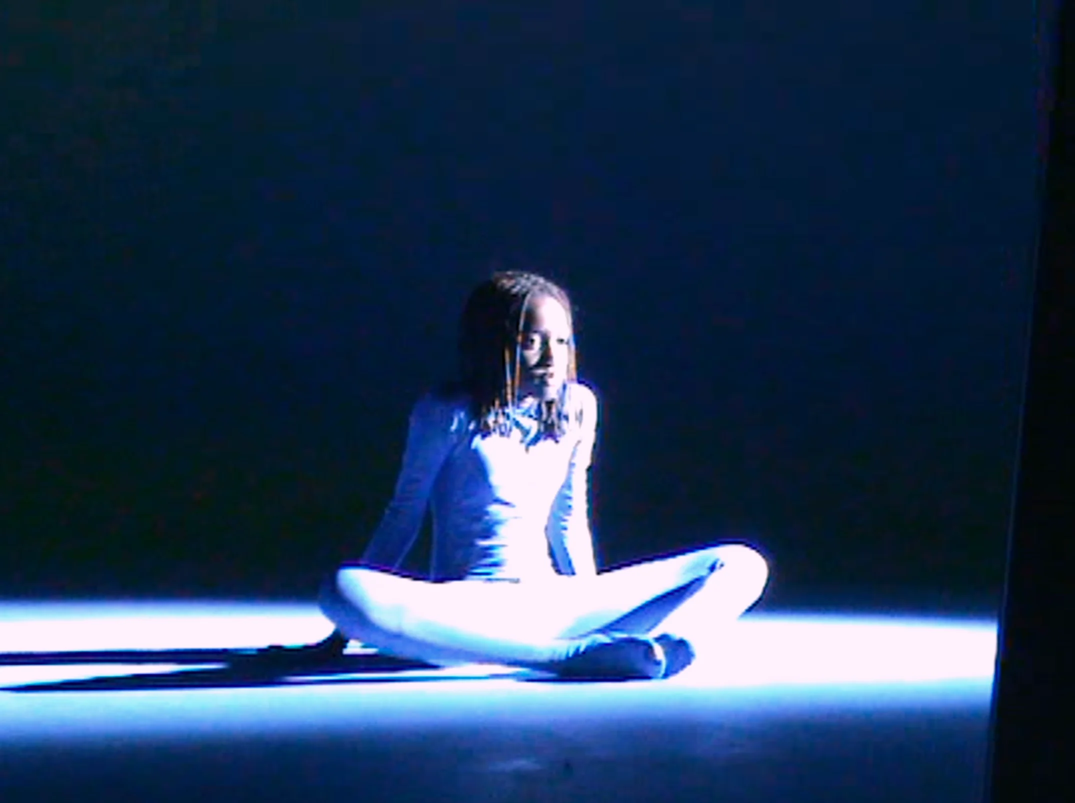 Naked Blue, a film by Mati Diop & Manon Lutanie. Music By Devonté Hynes. 2022. USA. 17 min.
