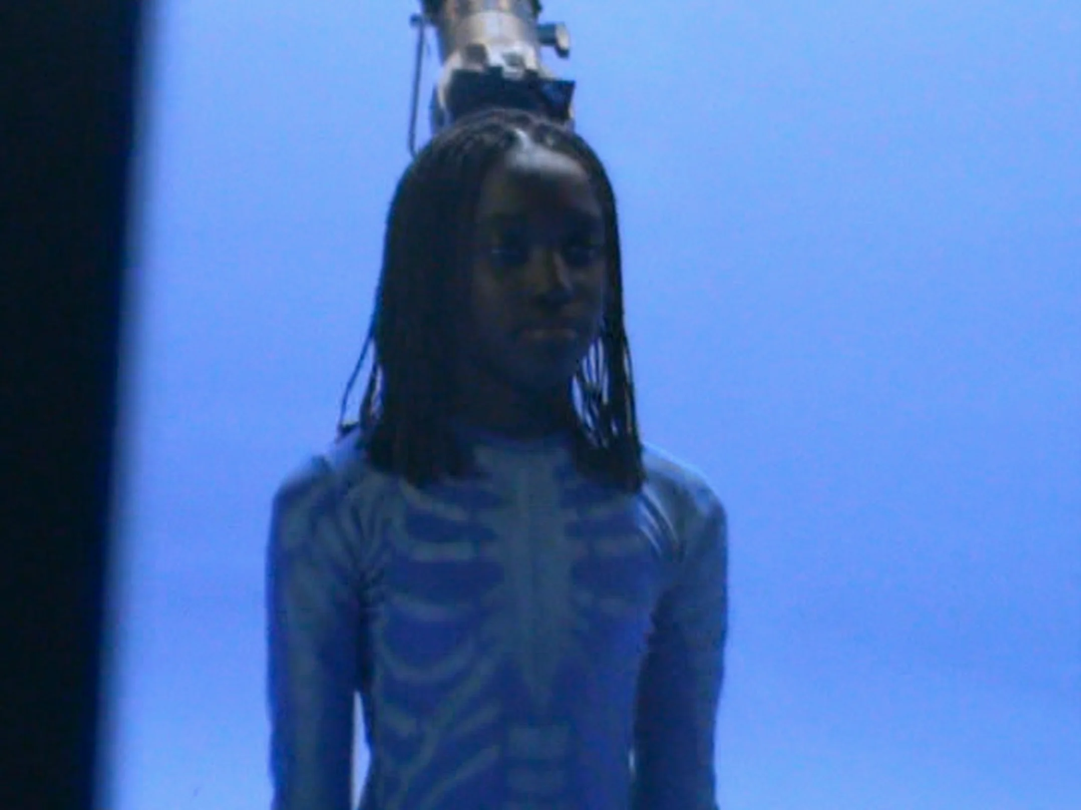 Naked Blue, a film by Mati Diop & Manon Lutanie. Music By Devonté Hynes. 2022. USA. 17 min.