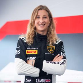 Charlie Martin is a professional racing driver and LGBTQ+ activist, in 2022 she finished 2nd in the North American Lamborghini Cup. She made history as the first ever transgender driver to compete in the legendary Nürburgring 24hr race (2020 / BMW M240i) and is a BMW Friend of the Brand.

Starting out with £1,500 from a summer job post university and a can do attitude, she has overcome huge adversity to succeed in motorsport as her true self. She is a Stonewall Sports Champion and works as a public speaker outside of racing, helping organisations improve their commitment to inclusion by creating greater awareness and acceptance for the trans community. Clients include Google, Microsoft, Adidas, AON, O2, GSK, ASOS, 3M, Meta & BMW.

Charlie featured in the Vogue 25, British Vogue Magazine’s celebration of inspiring women shaping the world in 2021 and beyond. She was also included in the Pride Power list, OUT Magazine 100 & Attitude 101.

She is a keen trail runner, surfer and snowboarder, and adventure sports lover. She’s also a Ninja Warrior UK semi finalist, beating the wall first time !