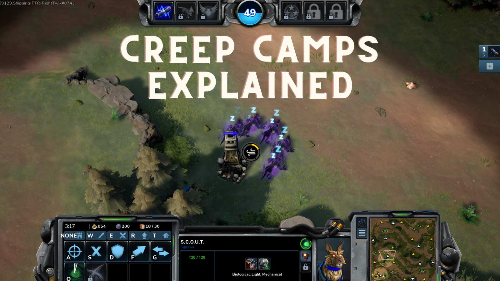 Stormgate Creep Camps Explained