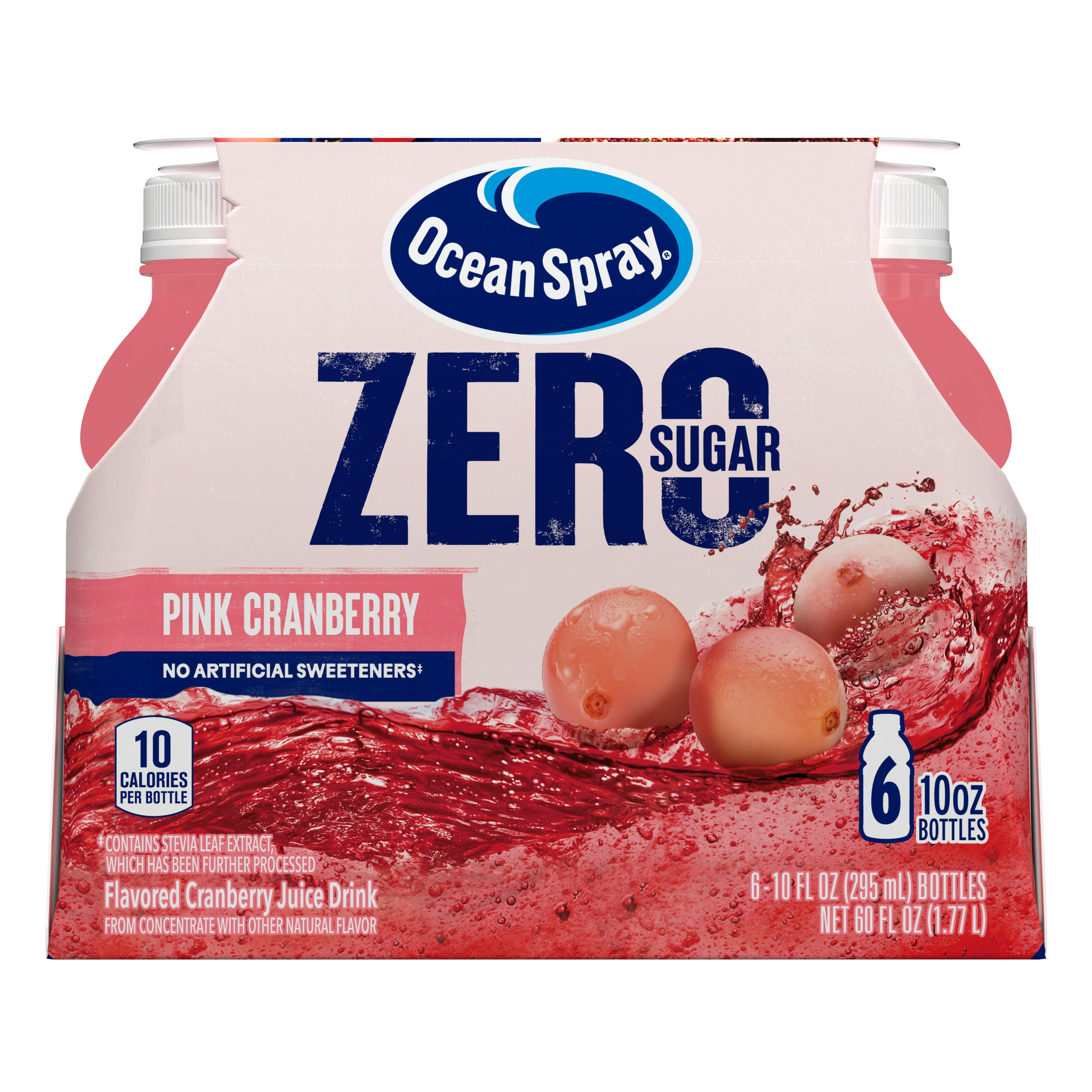 Zero Sugar Pink Cranberry, 10oz multipack