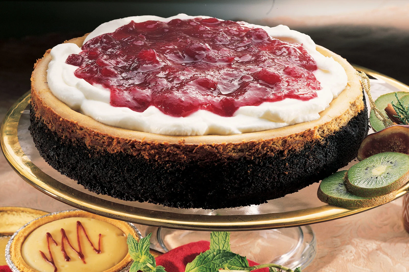 Cranberry Cheesecake Cups
