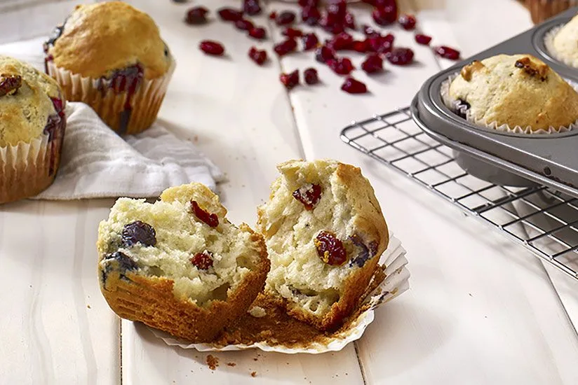Cranberry Blueberry Muffins 2