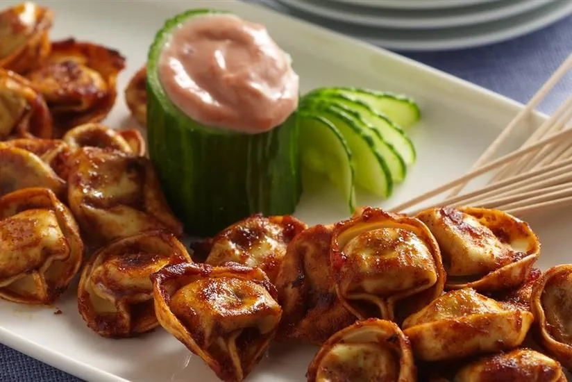 Crunchy Glazed Tortellini