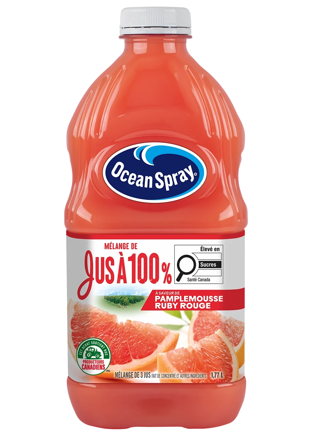 100% Juice Blend Ruby Red Grapefruit 1.77 L