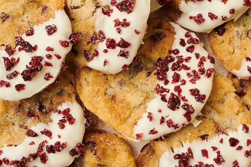 Delicious Ocean Spray® Cranberry Snickerdoodle Soft Cookie Recipe