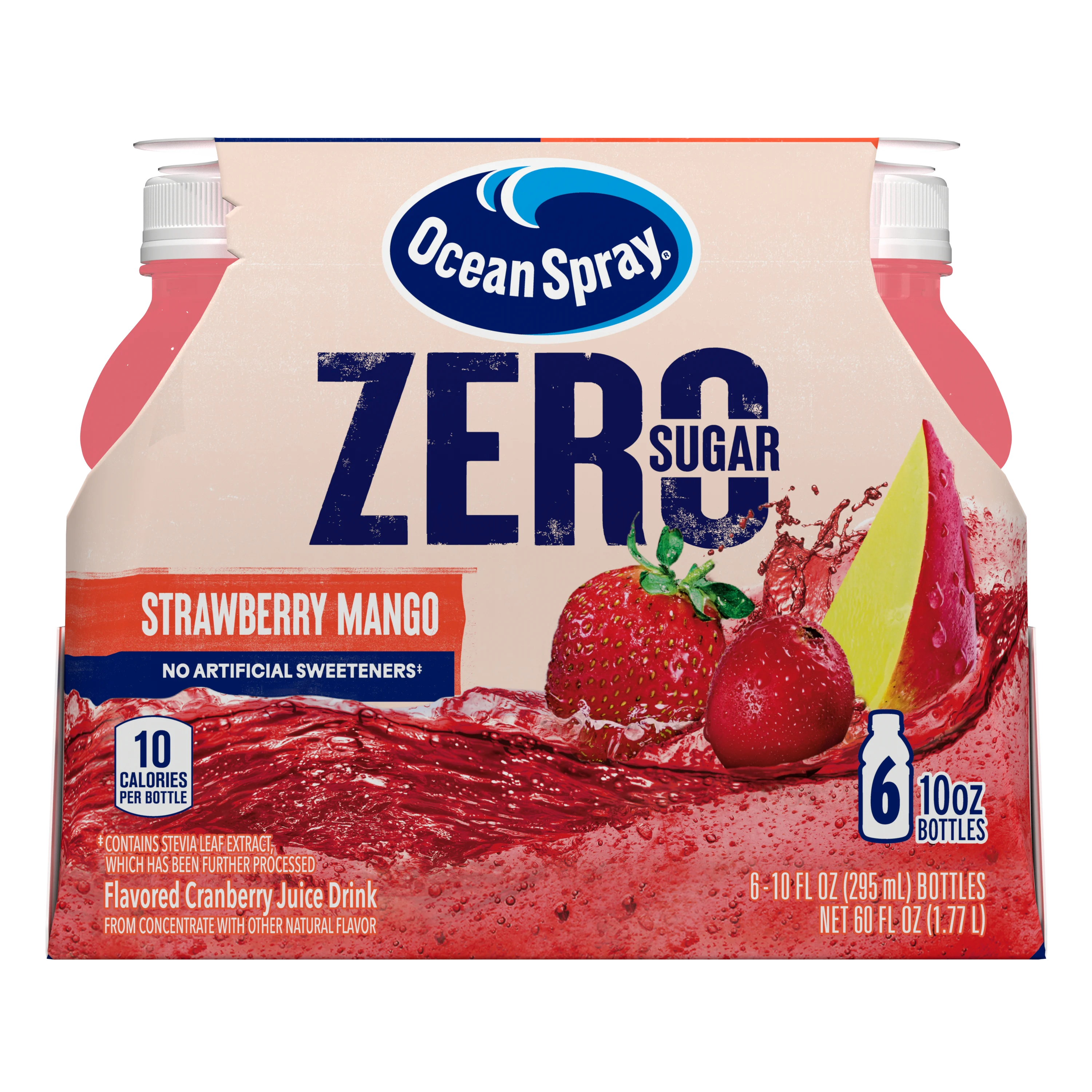 Zero Sugar Strawberry Mango 10oz Multipack