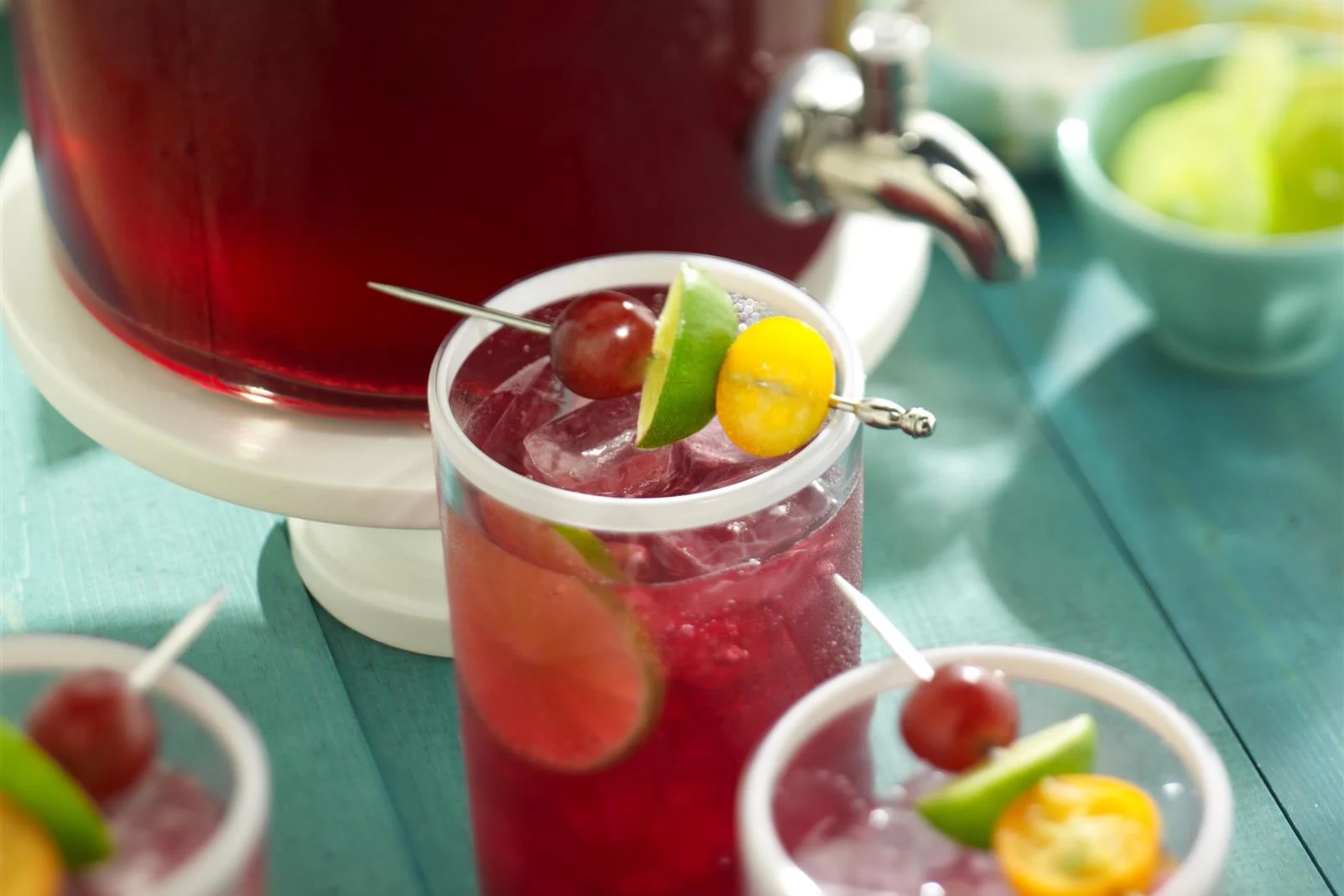 Sangría de cranberry light