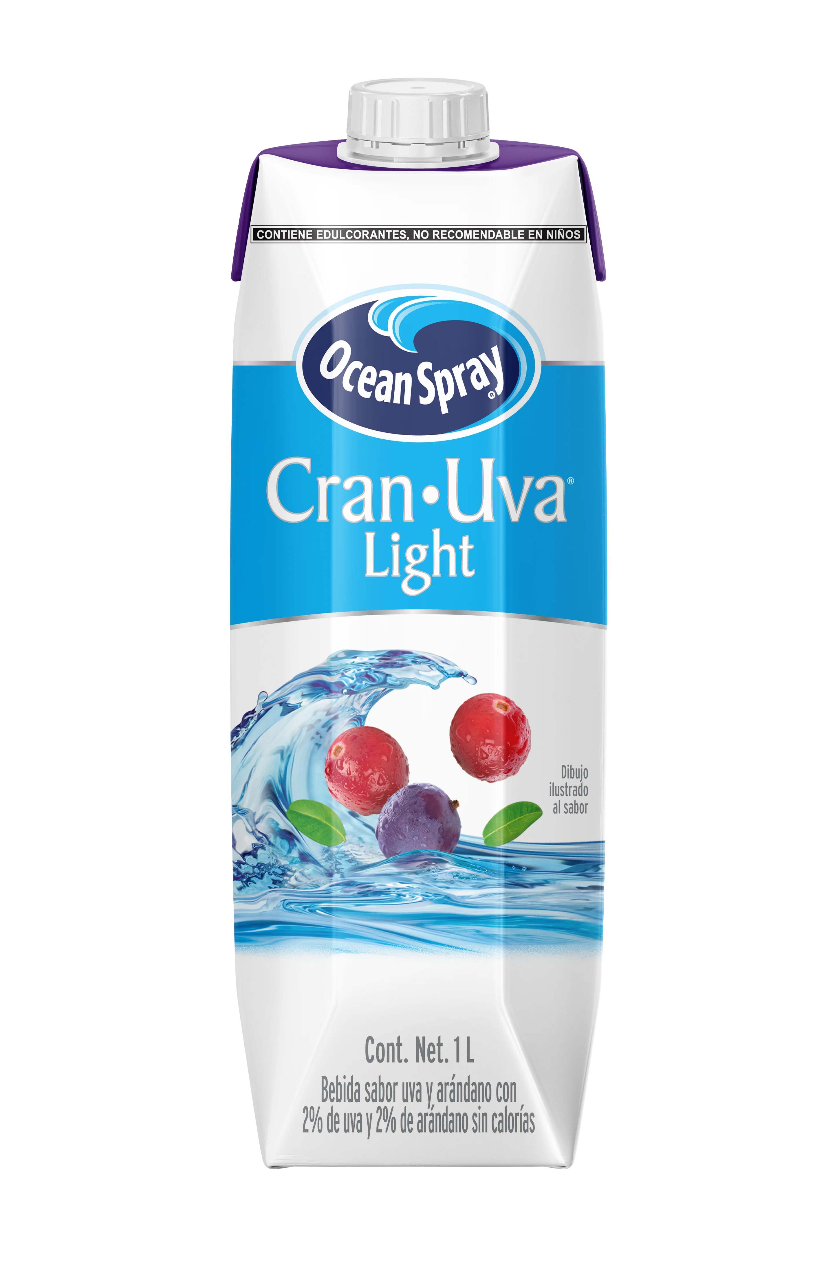 Cran•Uva® Bebida de uva y cranberry 1L