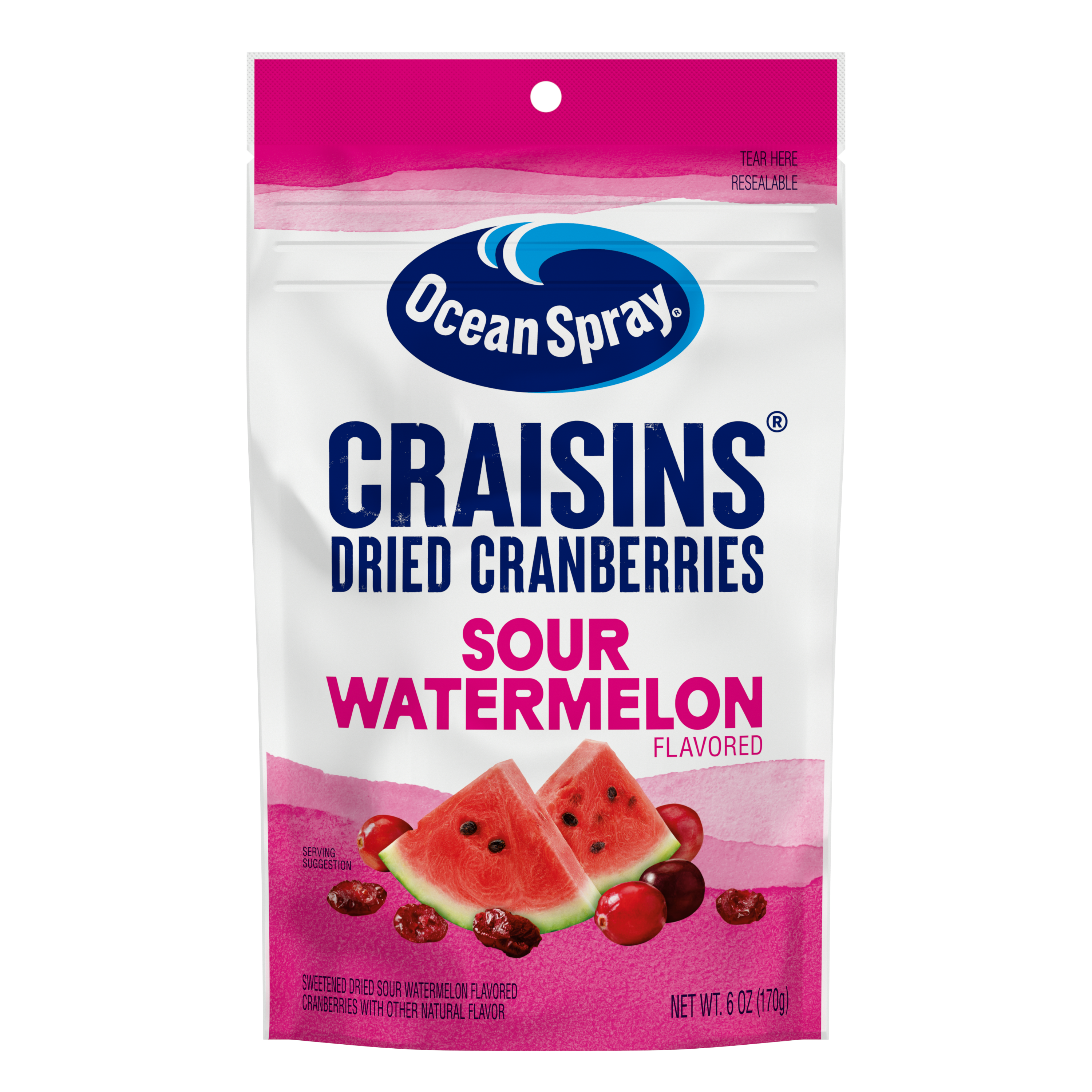 Ocean Spray® Craisins® Original Dried Cranberries: Sour Watermelon