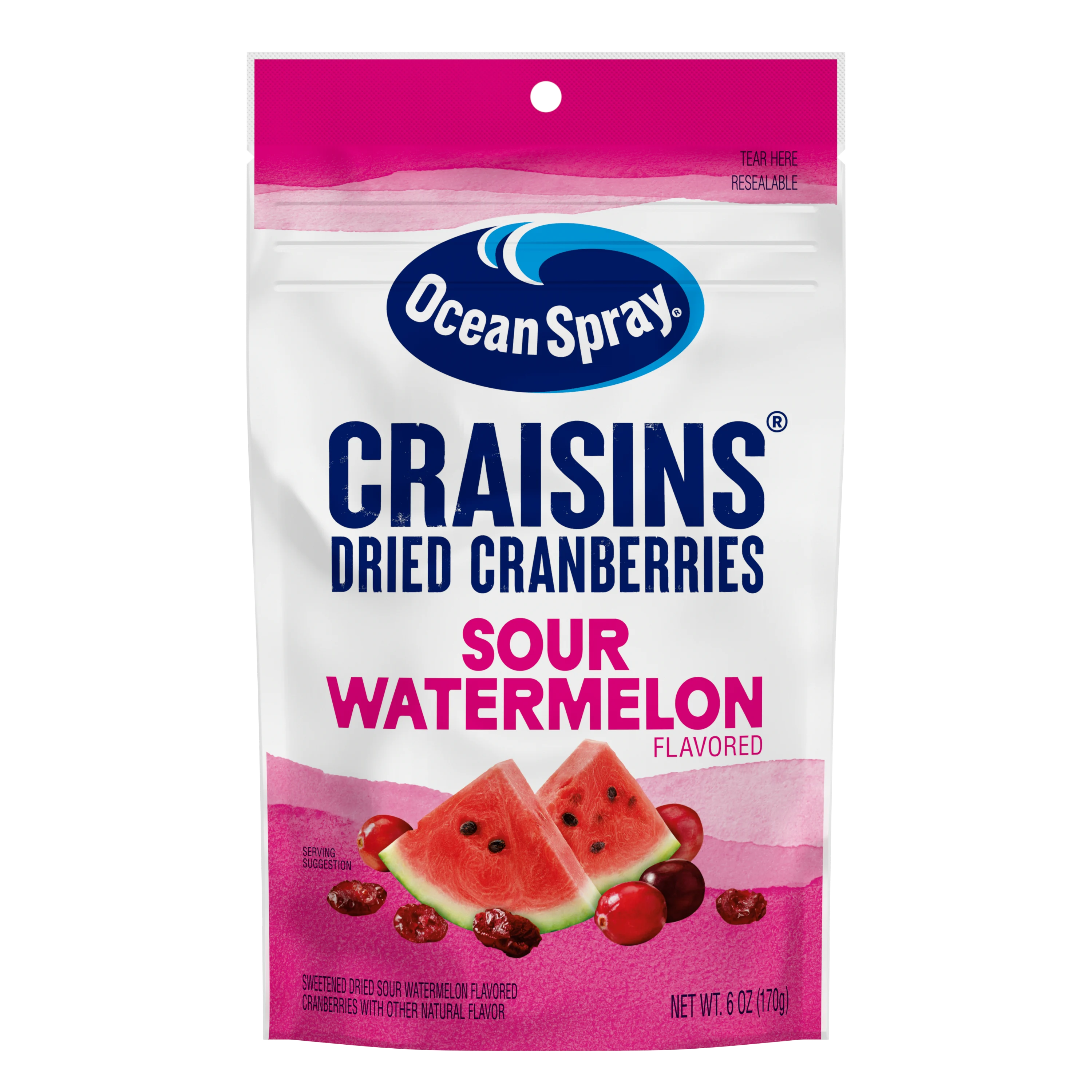 Craisins® Dried Cranberries Sour Watermelon Flavored Front Image