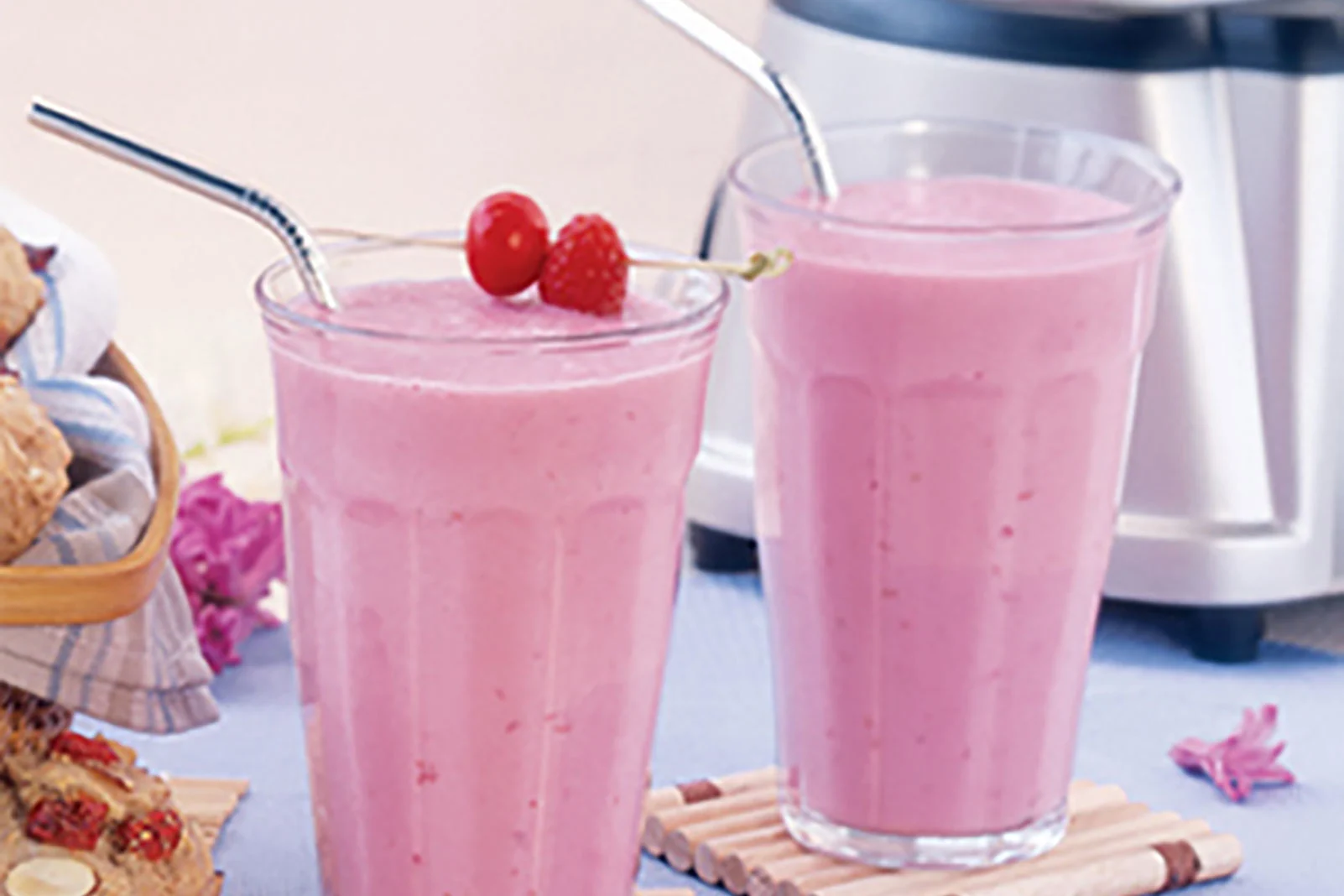 Great Start Cranberry Raspberry Shake