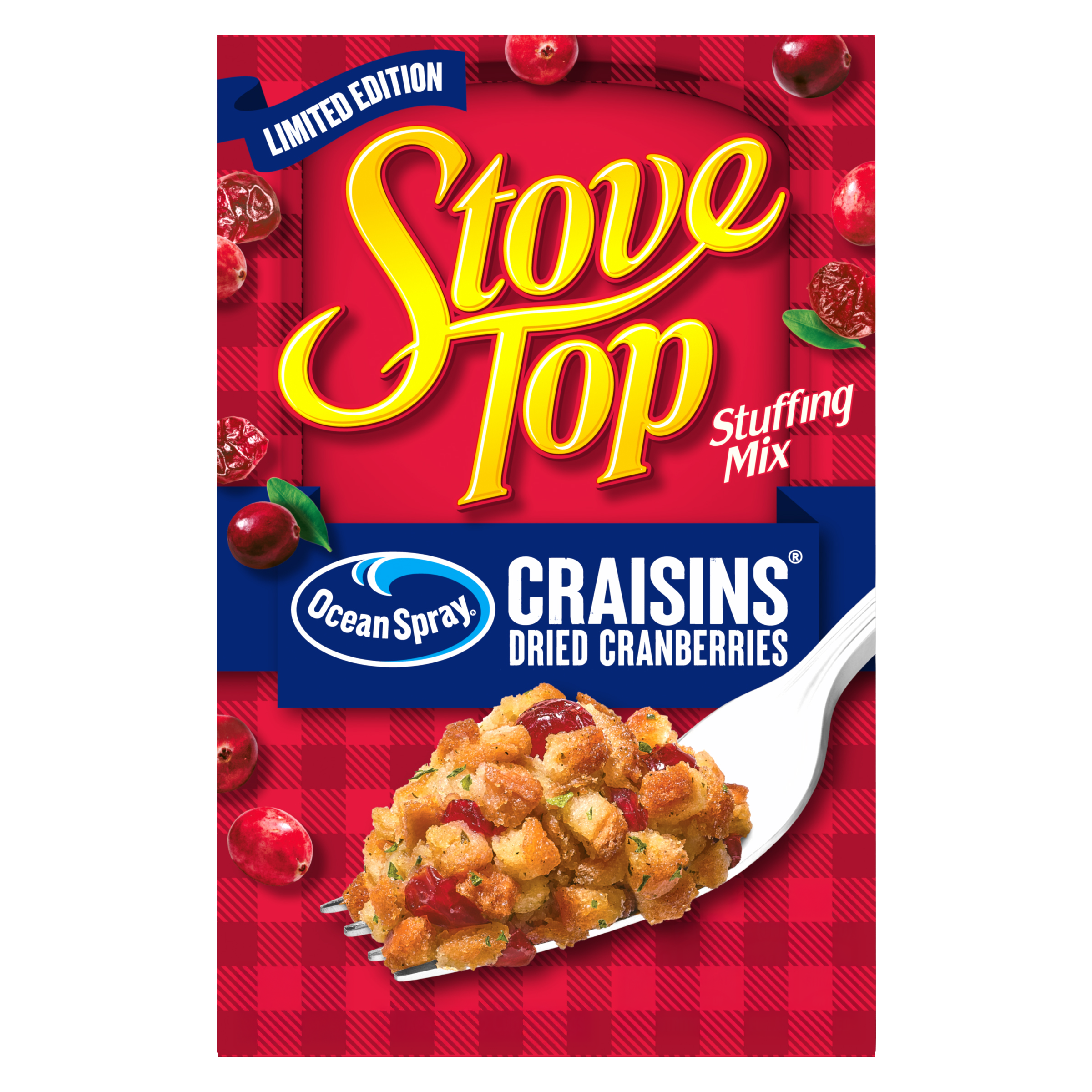 Stove Top Stove Top Cranberry Stuffing Mix with Ocean Spray Craisins Dried Cranberries — product image