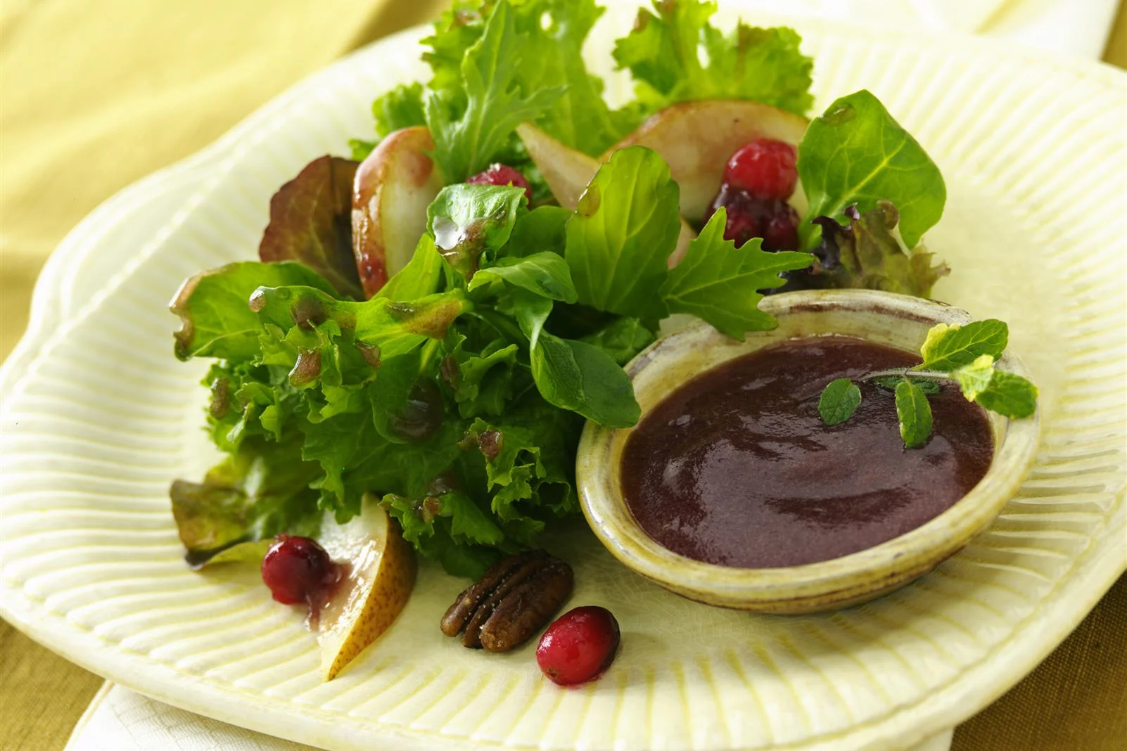 Cranberry Pear Salad  Dressing
