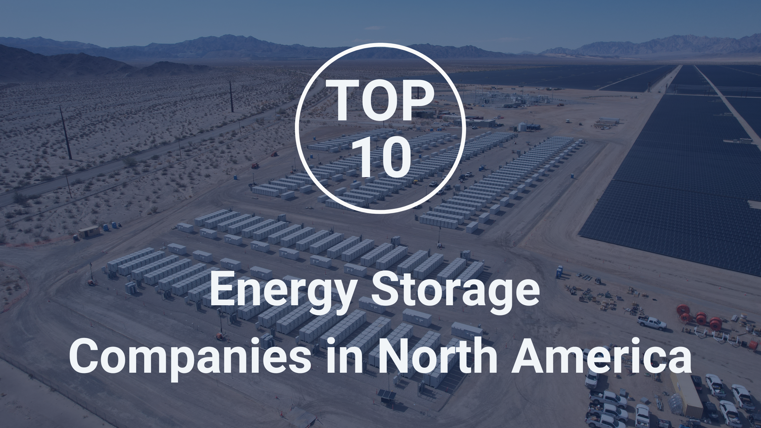 Top 10 Energy Storage Companies in North America | PF Nexus
