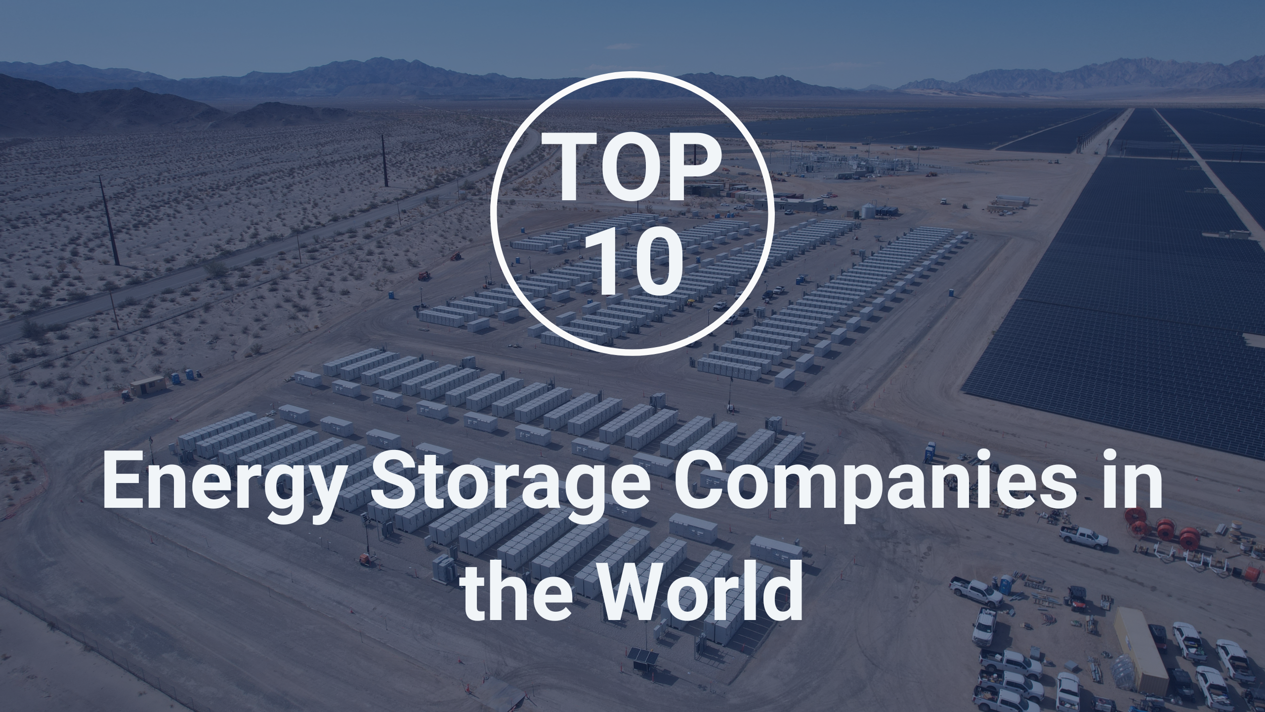 Top 10 Energy Storage Companies in the World | PF Nexus