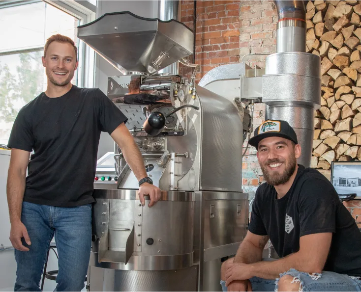 #StandWithOwners - Jamie Parker & Mike Wenzlawe from Calgary Heritage Roasting Company