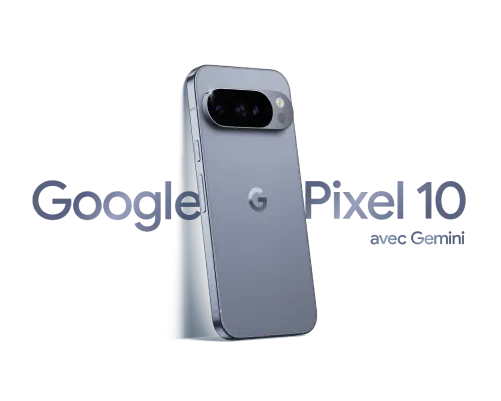 Vue de face et de dos de l’Pixel 10.