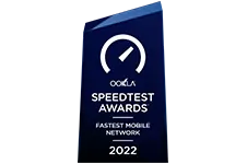 Ookla Speedtest Award logo