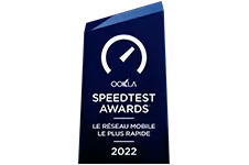 Logo du prix Speedtest d’Ookla