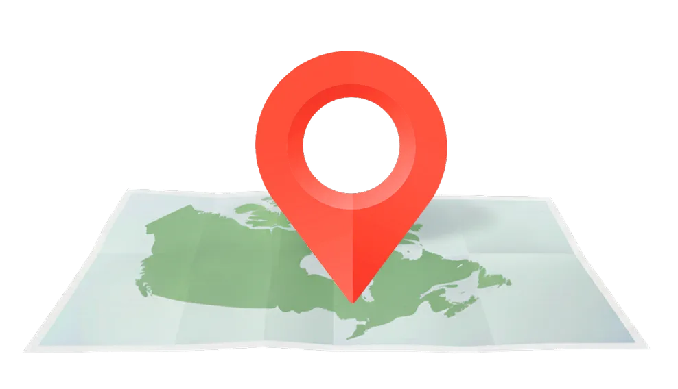 A map of Canada highlighting Ontario is shown.