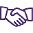 Handshake icon