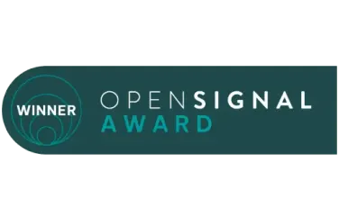 Opensignal award winner logo