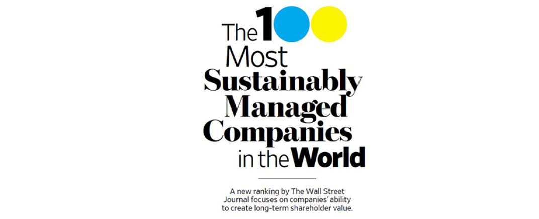 Logo des 100 meilleures sociétés du Wall Street Journal
