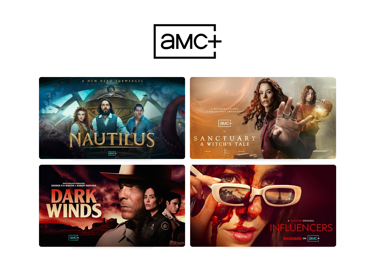 Images from popular AMC+ shows