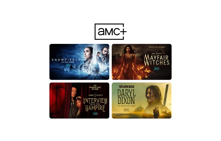 Images from popular AMC+ shows