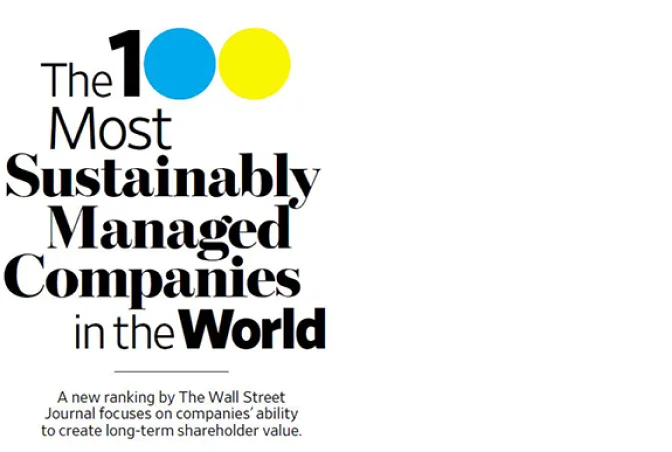 Wall Street Journal Top 100 logo