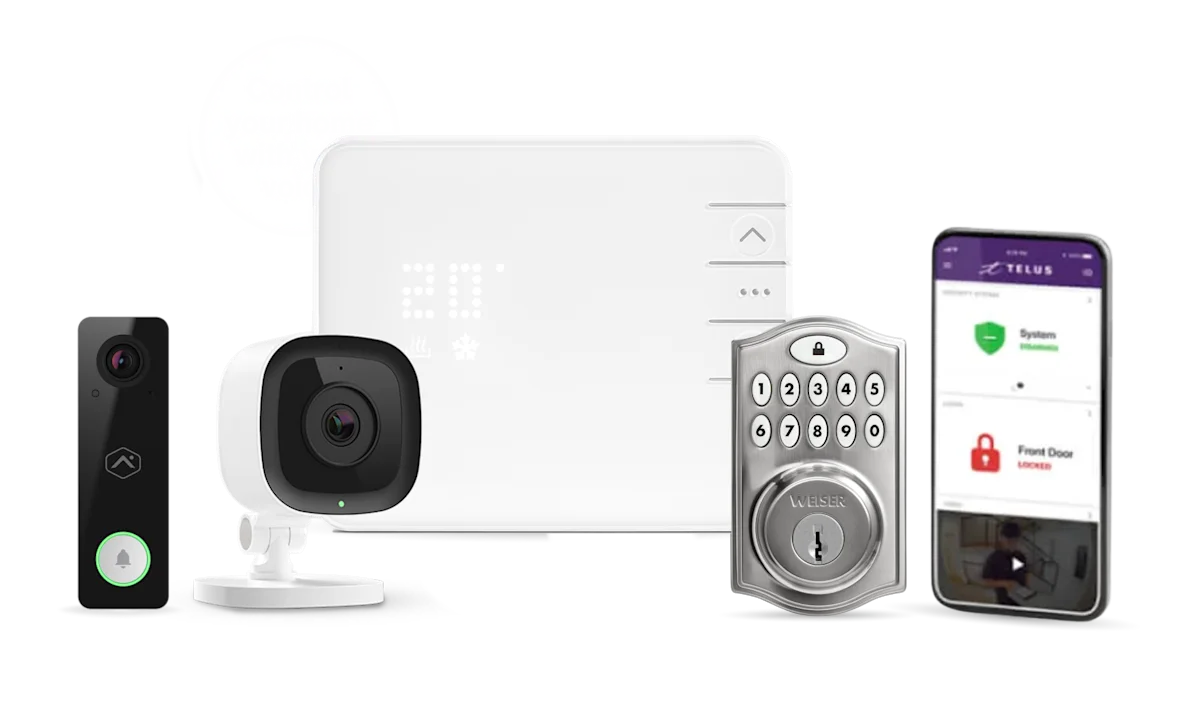 Smart home automation devices for home security | TELUS