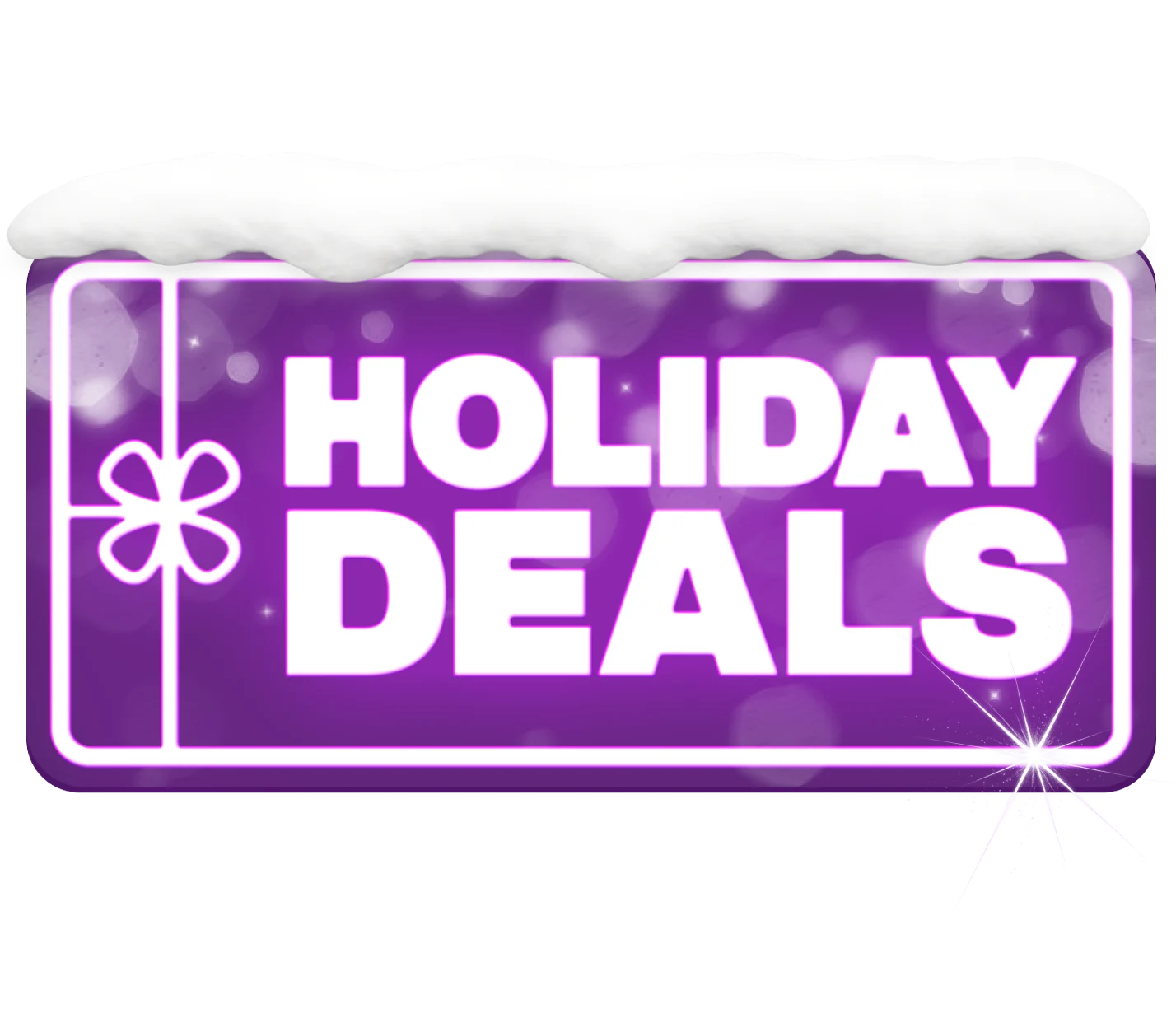 A badge reading “Holiday Deals”