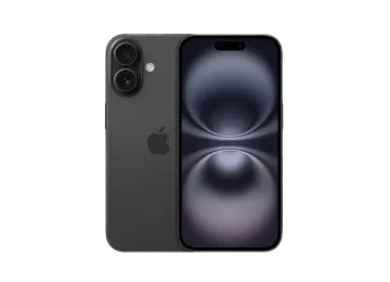 Front and back views of the iPhone 16