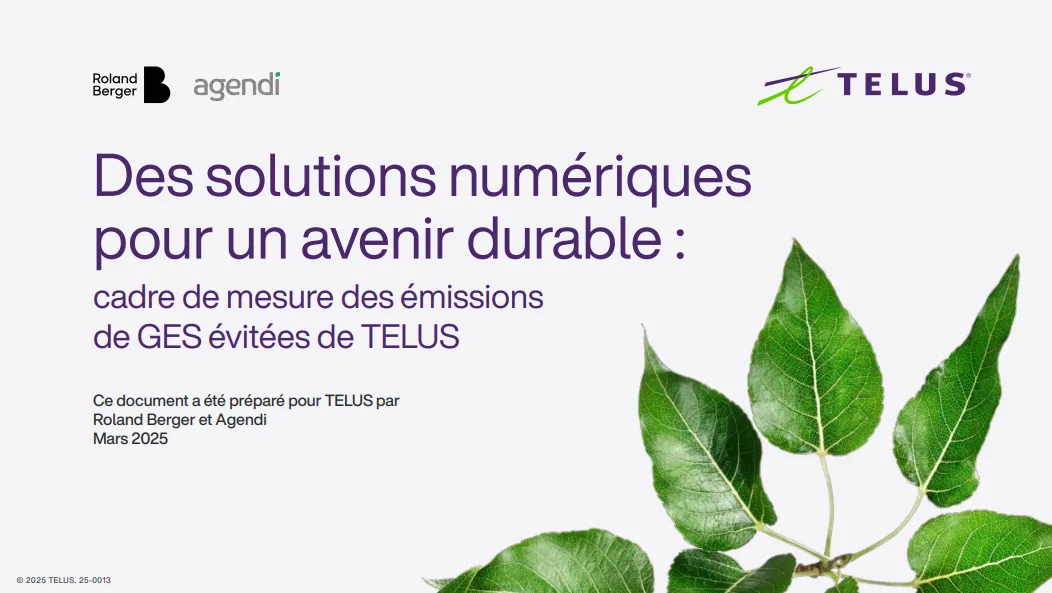 Couverture du rapport sur la cadre de mesure des émissions de GES évitées