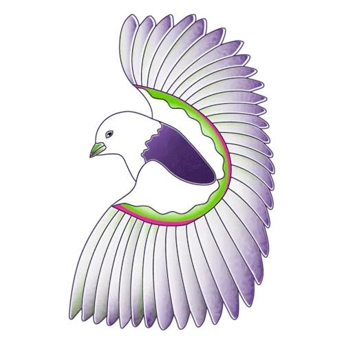 Artwork by Qavavau Manumie, Inuk artist from Kinngait, Nunavut