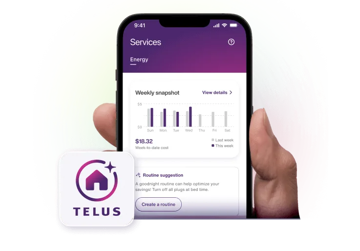 An image showing the SmartEnergy app services dashboard.