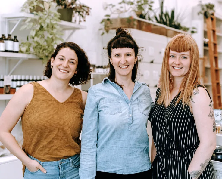 #AidonsNosPME - Marie Beaupré, Mariane Gaudreau et Audrey Woods de Les Mauvaises Herbes