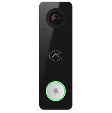 Sleek doorbell camera