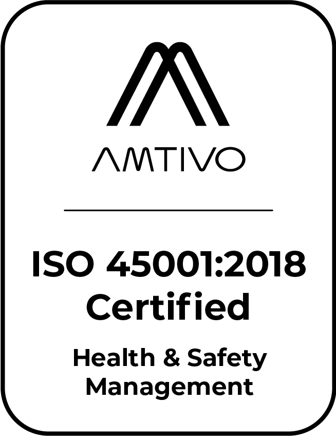 ISO 45001:2018 certification logo