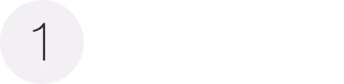 An image showing first step.