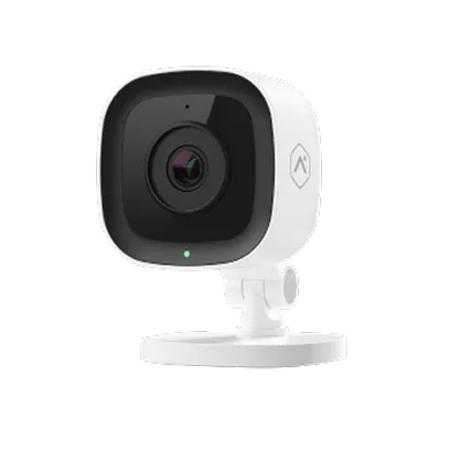 Caméra de surveillance intérieures blanche et noire