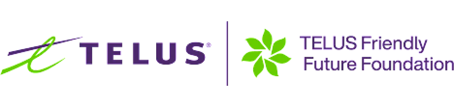 TELUS and TELUS Friendly Future Foundation logo lockup