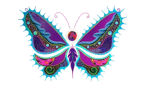 A depiction of the Butterfly which signifies transformation and embracing change.