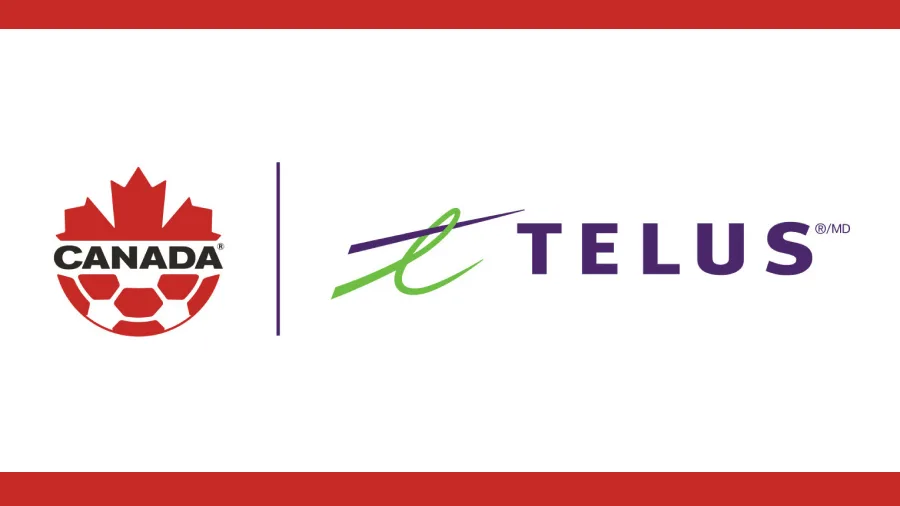 Canada Soccer and TELUS logo