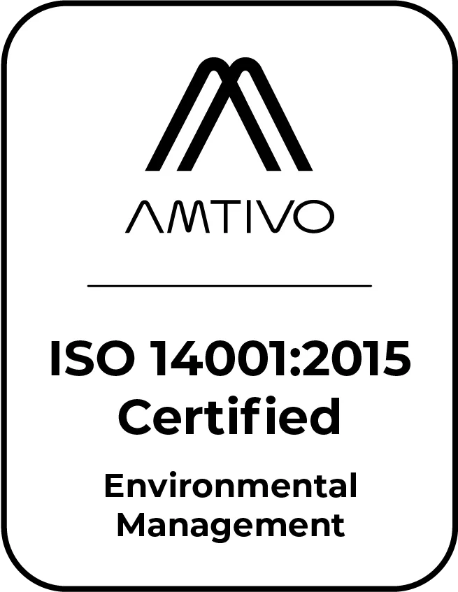 ISO 14001:2015 certification logo