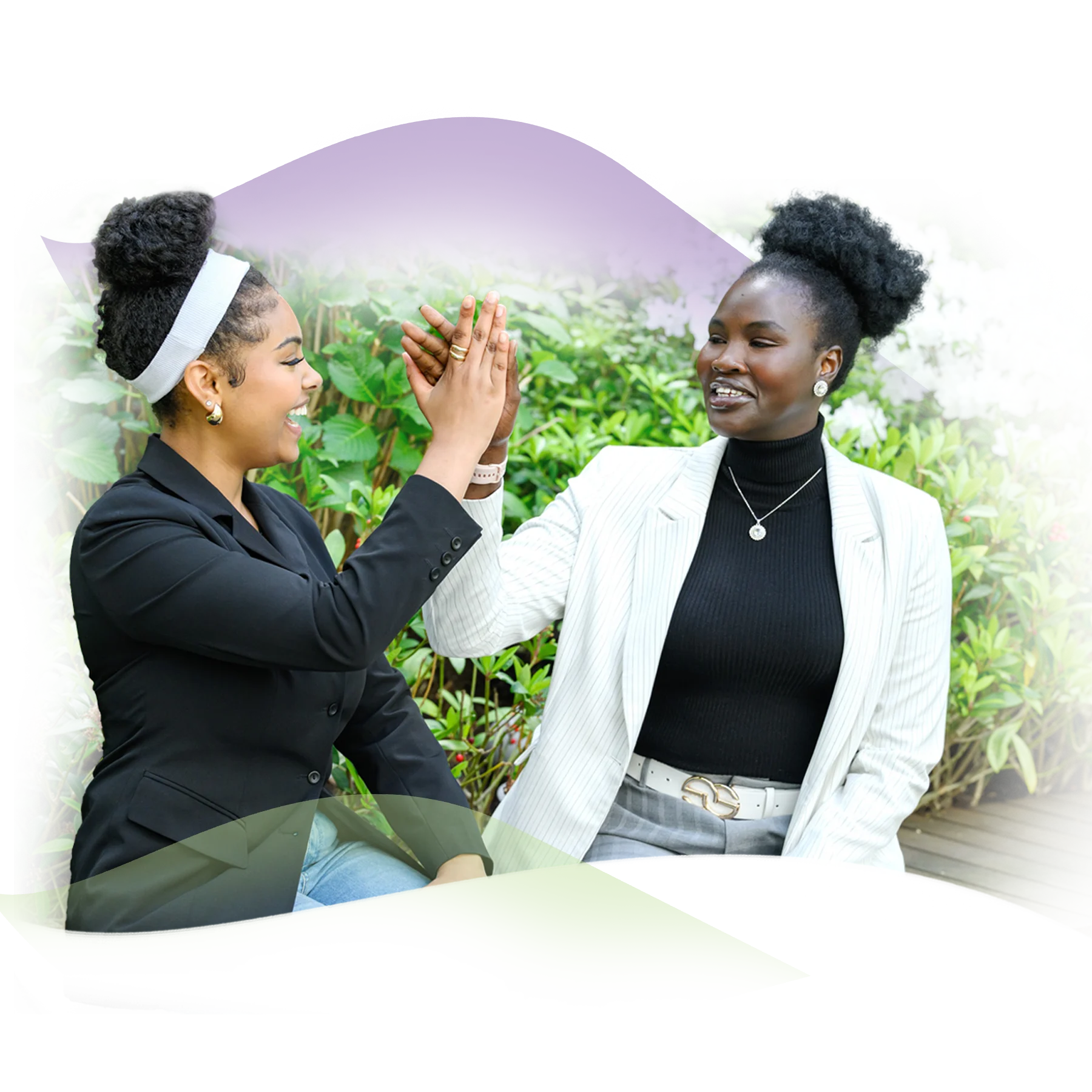 An image featuring bursary students.